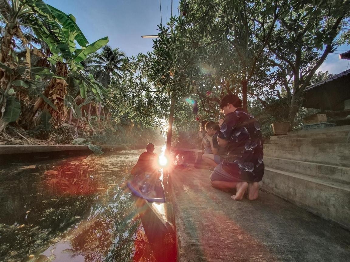 Baan Klong Resort Damnoen Saduak Esterno foto